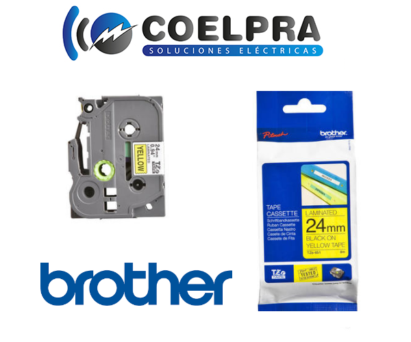 cassettes poliester tze   651 – brother