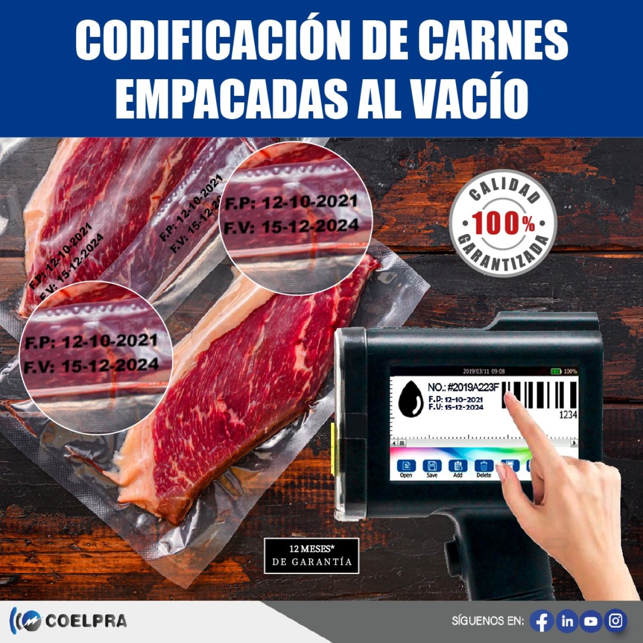 codificador fechador bentsai 6105