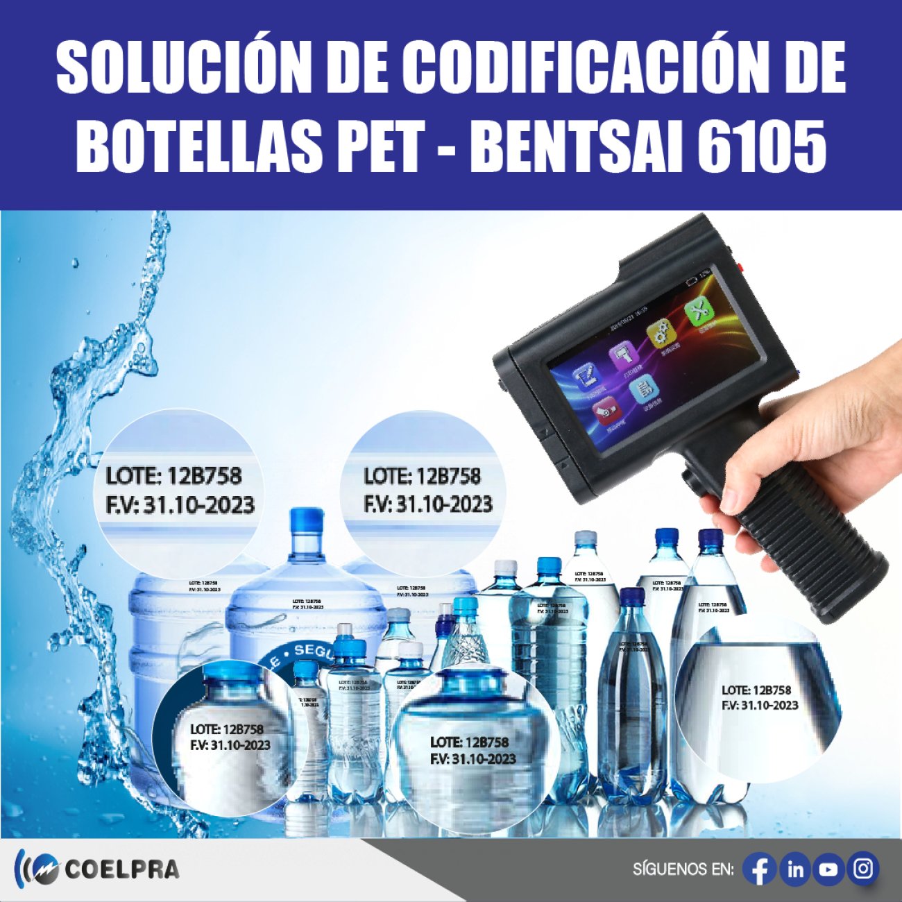 codificador fechador bentsai 6105