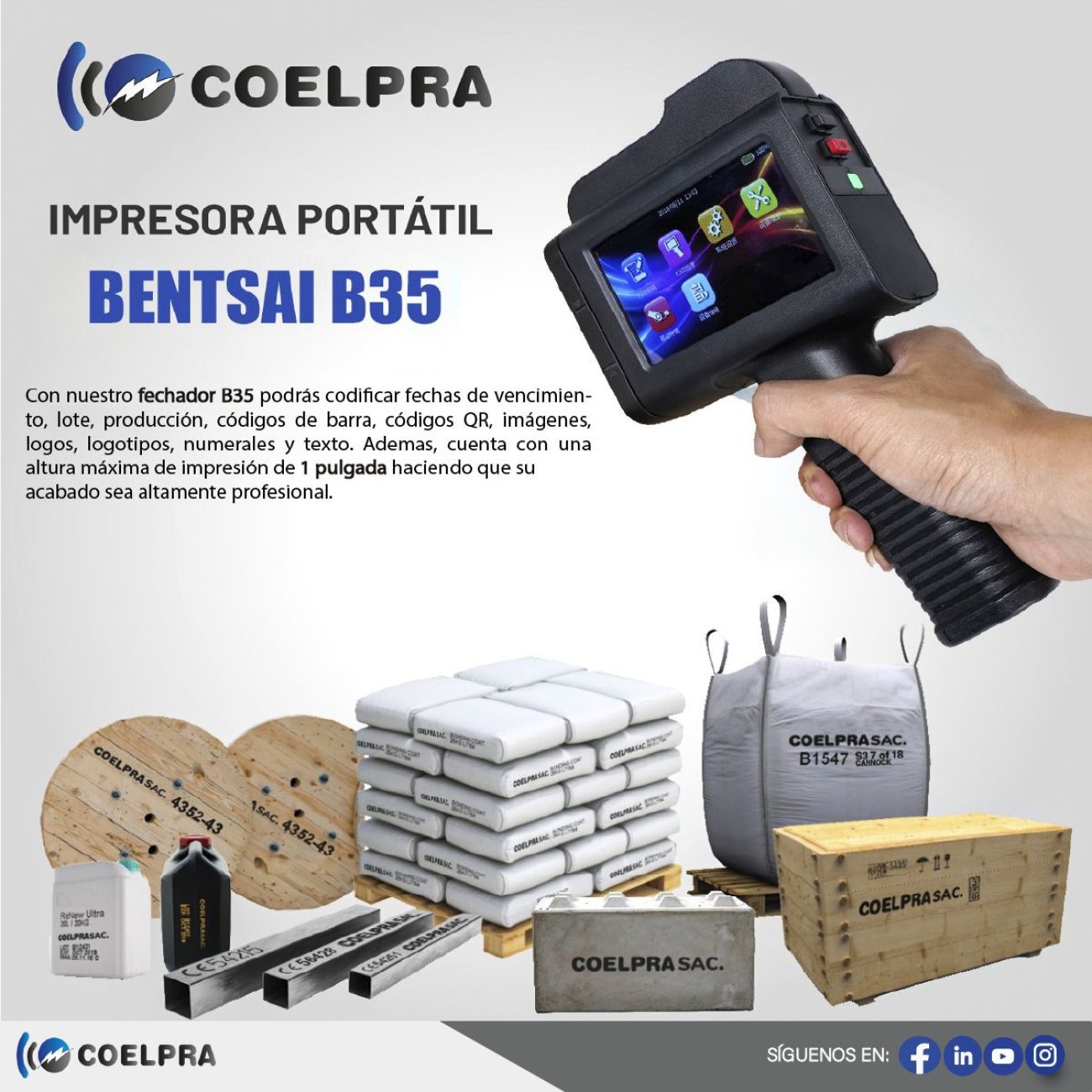codificador fechador bentsai b35