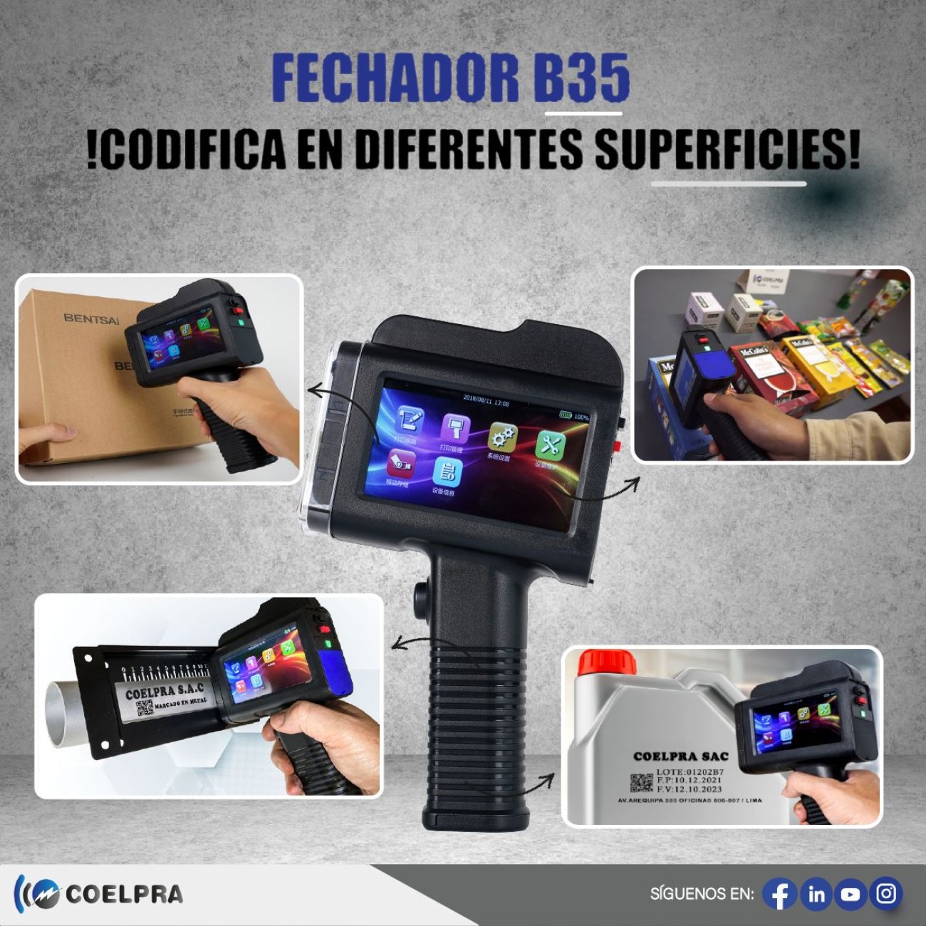 codificador fechador bentsai b35