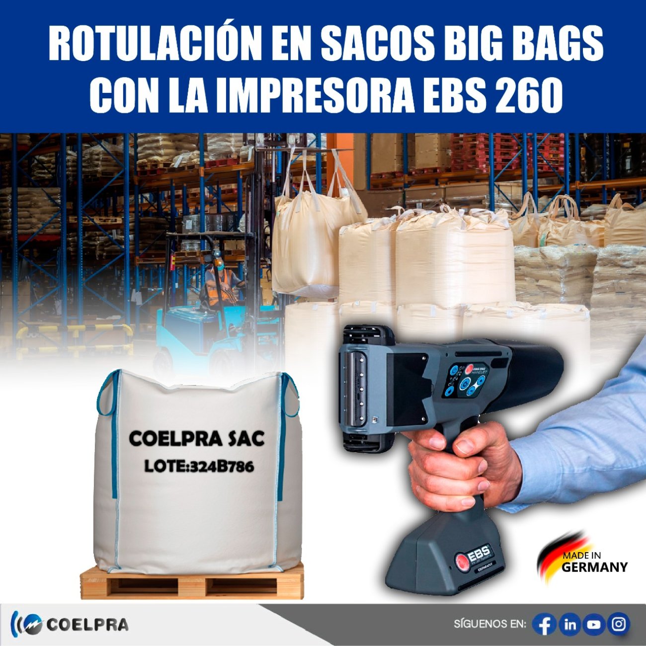 impresora industrial ebs 260