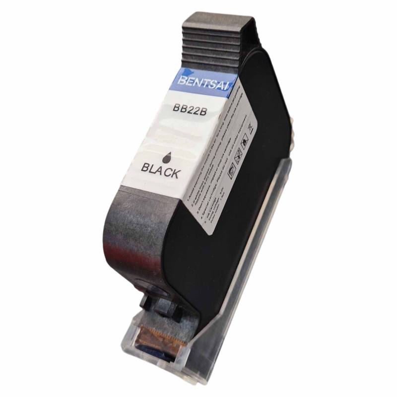 cartucho de tinta inkjet de secado rapido color negro bentsai bb22b
