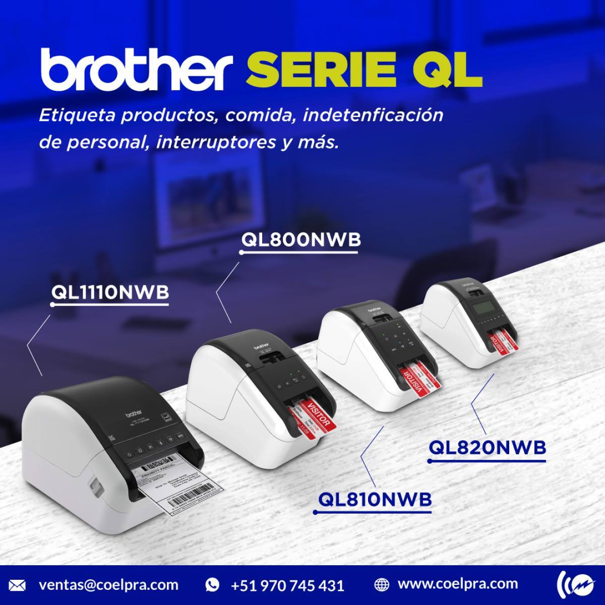 etiquetadoras brother