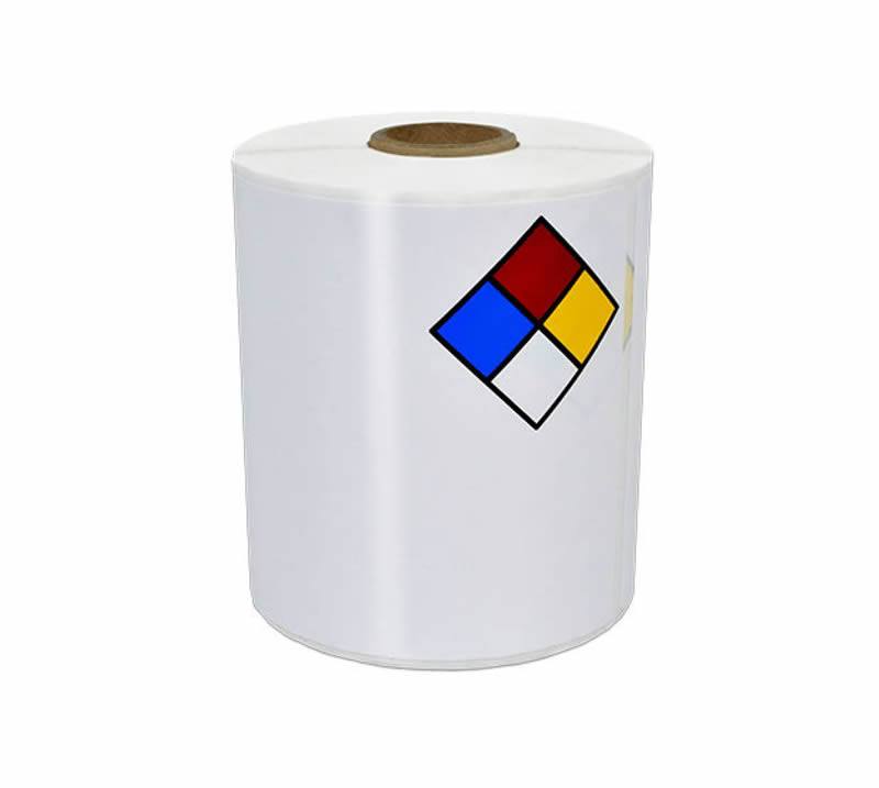 etiquetas diamante nfpa para exteriores