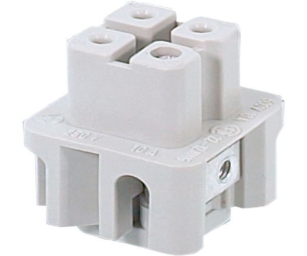 conector hembra 3 polos