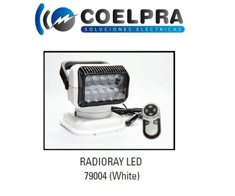 luz led portatil   radioray led 79004 (blanco)
