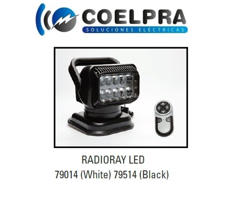 luz led portatil   radioray led 79014 (blanco) 79514 (negro)