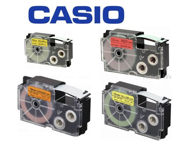 cassettes casio   cinta de etiquetas