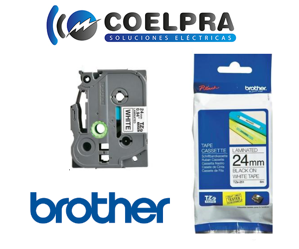 cassettes poliester tze   251 – brother