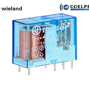 Mini Rele Finder 40,52 / 24VDC 2 Contactos 8A