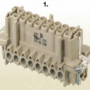 CONECTOR HEMBRA 16 POLOS