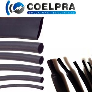 Tubo termocontraible con pared doble y lineas adhesivas SBRS