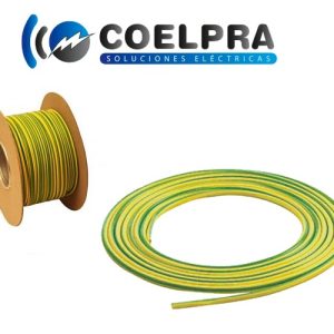 Manga o tubo termocontraible 2:1 Woer Verde - Amarillo