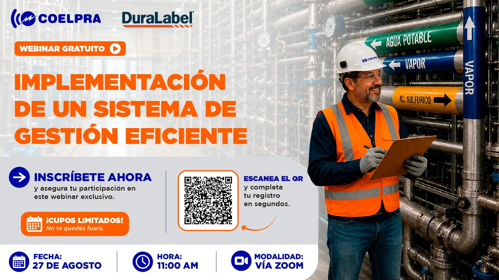 Webinar: Implementación de un sistema de gestión eficiente