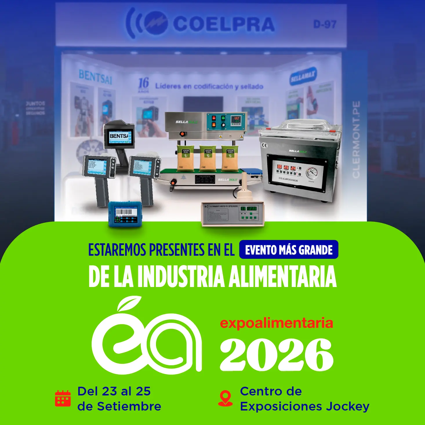 COELPRA estará presente en Expoalimentaria con soluciones para la industria de alimentos