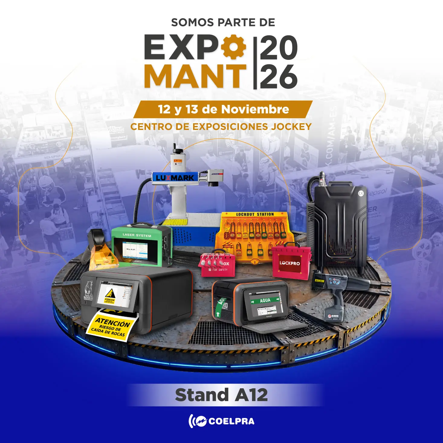 COELPRA estará presente en ExpoMant 2026